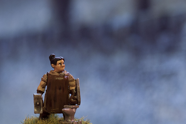 heroic townfolk miniatures dwarf blacksmith